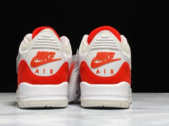 Tinker CJ0939-100 Red Jordan 3 Air Retro University White 0925